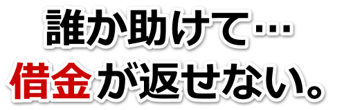 もうどうしようもない。借金が返せない。犬山市で弁護士や司法書士に無料相談するしかない